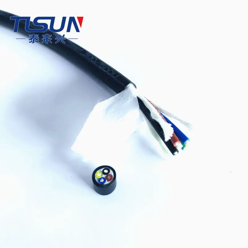 CCC(IEC) Standard Muti-core RVV  High Quality 4x0.75mm2 PVC Insulated Sheath Cable