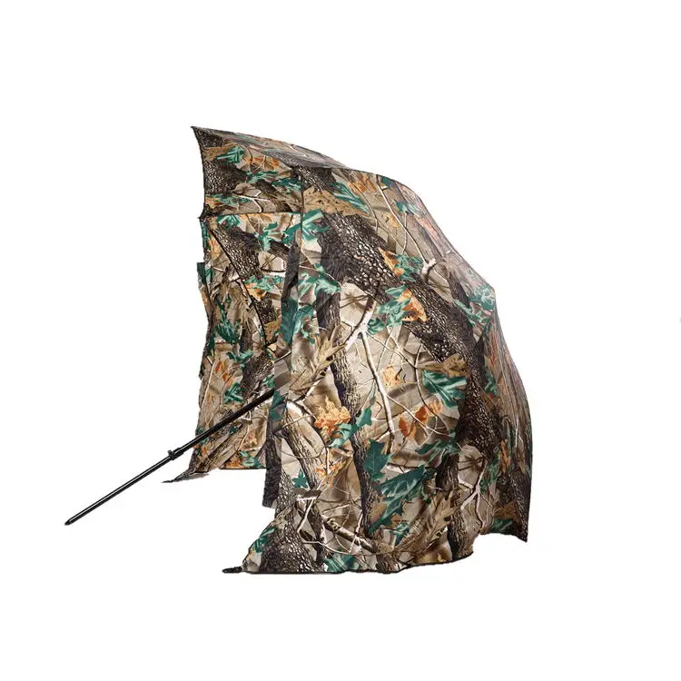 windproof UV fishing side beach umbrella fishing umbrella tent with shelter