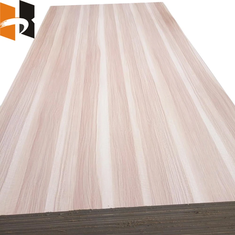 Marine Grade Waterproof Poplar Core Melamine Paper Finished Plywood