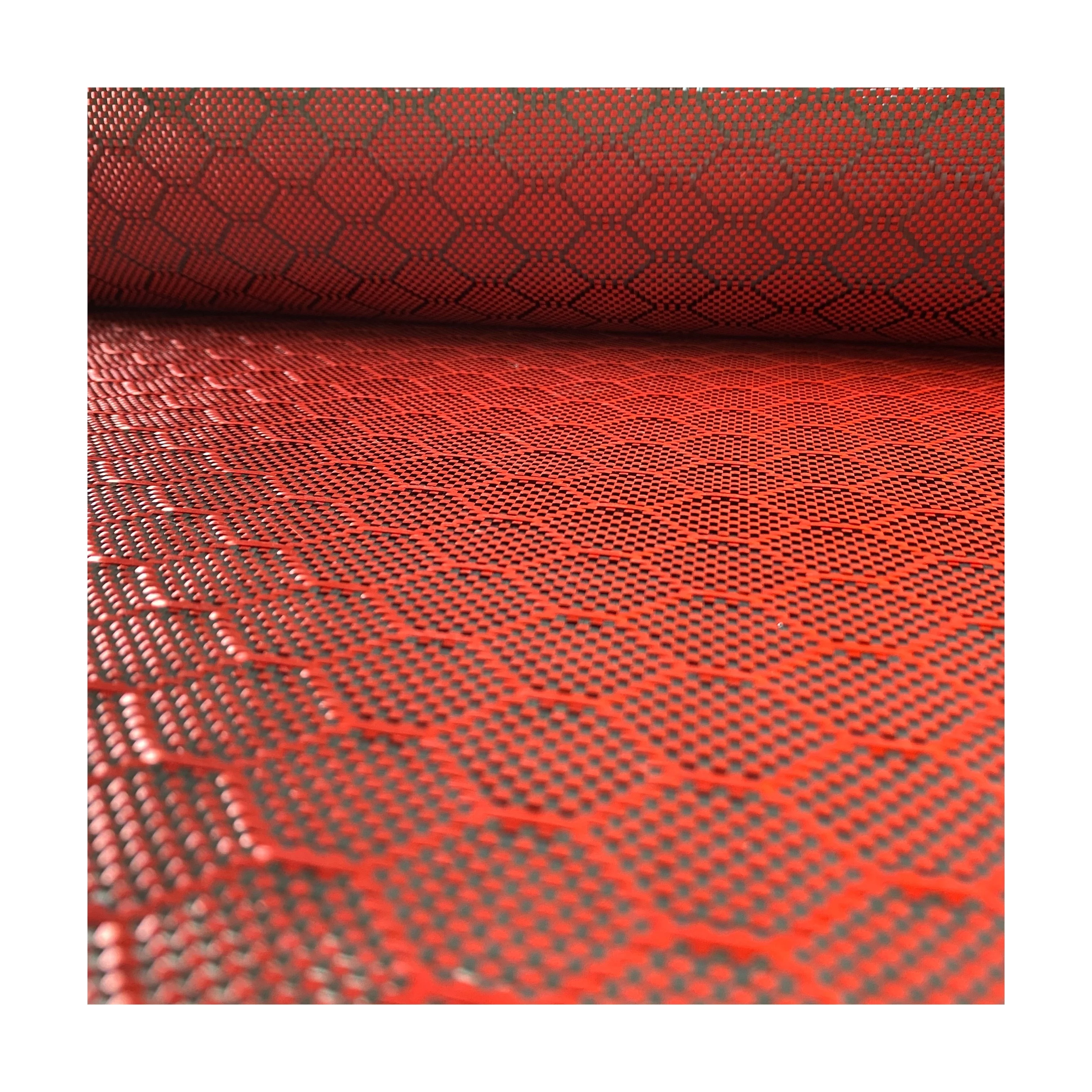 Aramid Fiber and Carbon Fiber Hybrid Fabric 3K  Mixed carbon fiber Cloth