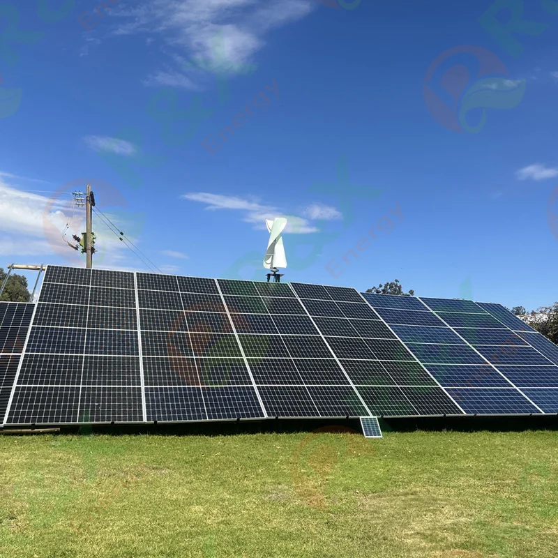 2KW 5KW 10KW Vertical Axis Wind Turbine Generator Home Use Wind and Solar Power System