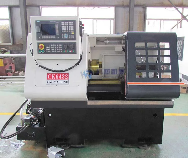 CNC Lathe CK6432 Chuck Lathe Process Cylinder Surface Lathe Services GSK