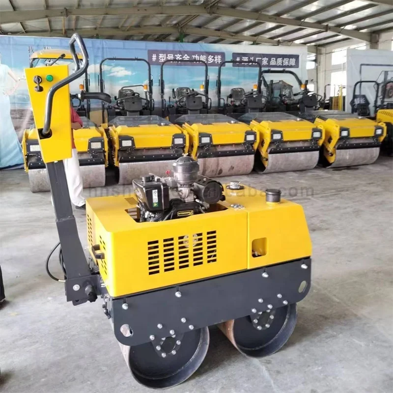 Diesel Road Roller Vibrating Drum Road Roller Machine
