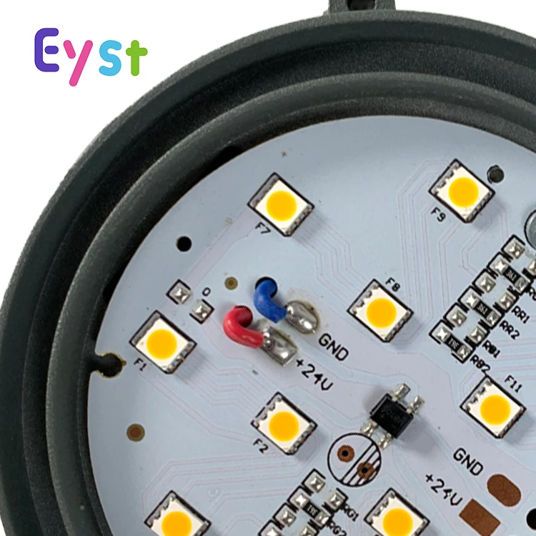  Высокое качество ip65 Водонепроницаемый 100 мм rgb dmx многоцветный Мини 5 Вт Светодиодный точечный светильник с корпусом
