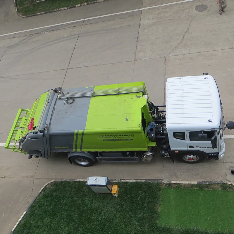 CIMC LINYU Dongfeng кухонный мусоровоз
