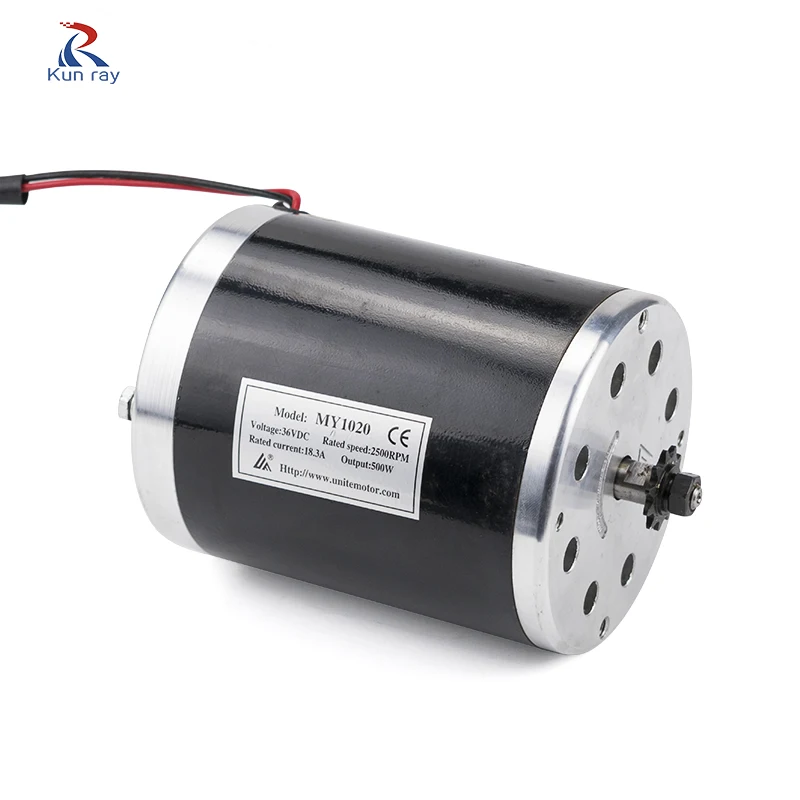 MY1020 24V/36V/48V 500W Electric Motor Scooters for Adults Motorbike Electric Motorcycle