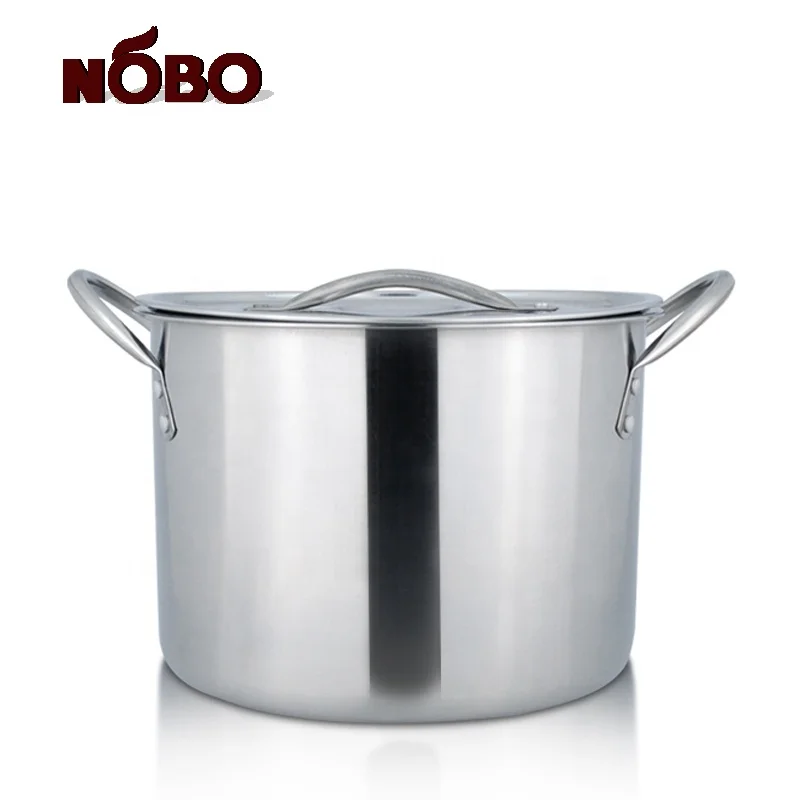 American high soup pot cookware set 4 piece stainless steel cooking cauldron