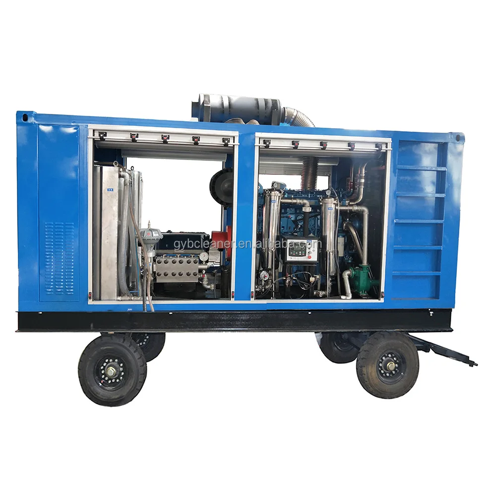2500bar Ultra-High Pressure Cleaning Machine Reactor Cleaning Automatic Rotary Cleaning System for Ship Surface Rust Removal