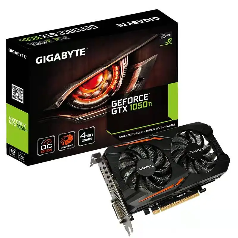 Игровая видеокарта GeForce GTX 1050Ti 4 ГБ GDDR5 4 Гб 128 бит GDDR5 PCI Express 3,0x16 видеокарта
