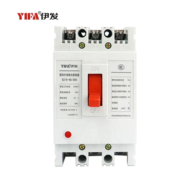 
Профессиональный автоматический выключатель YIFA серии DZ15 