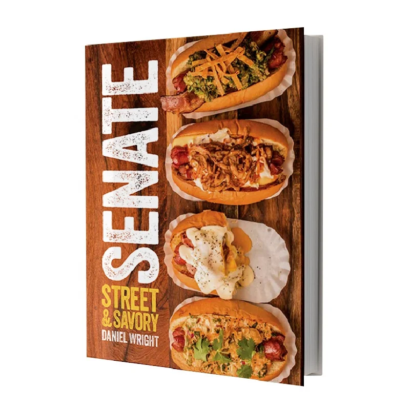 Printing Custom Menu Cooking Recipe Book Hard Cover Cook Book