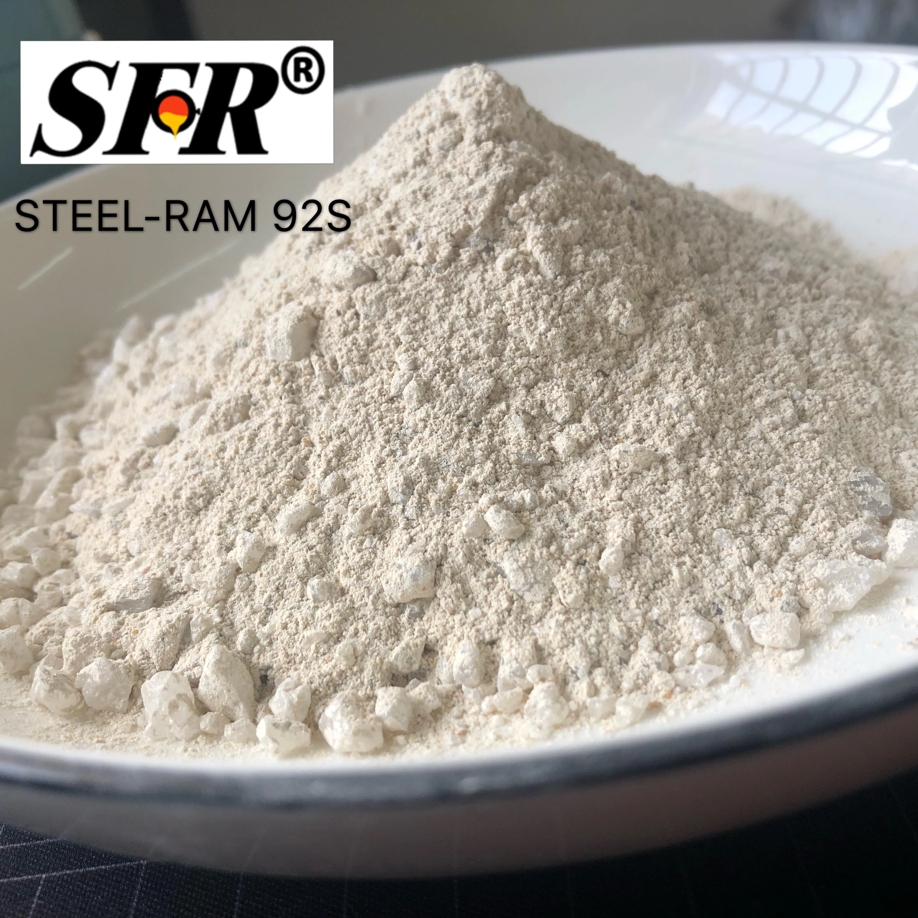 
STEEL-RAM 92S Foundry refractory for coreless induction furnace refractory System for Coreless Induction Furnace 