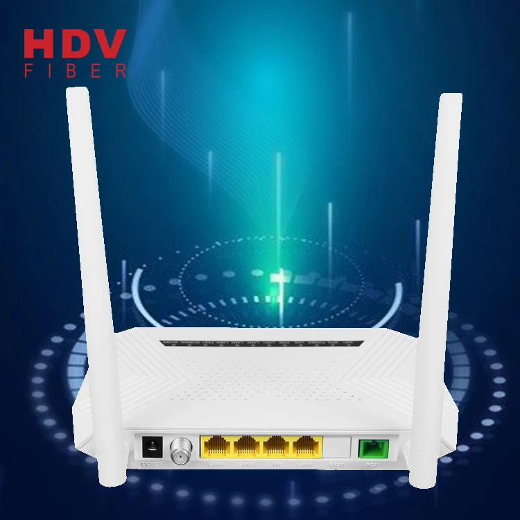Hot Popular Fiber Optical Network Unit 1GE+3FE POTS XPON ONU Wifi With CATV