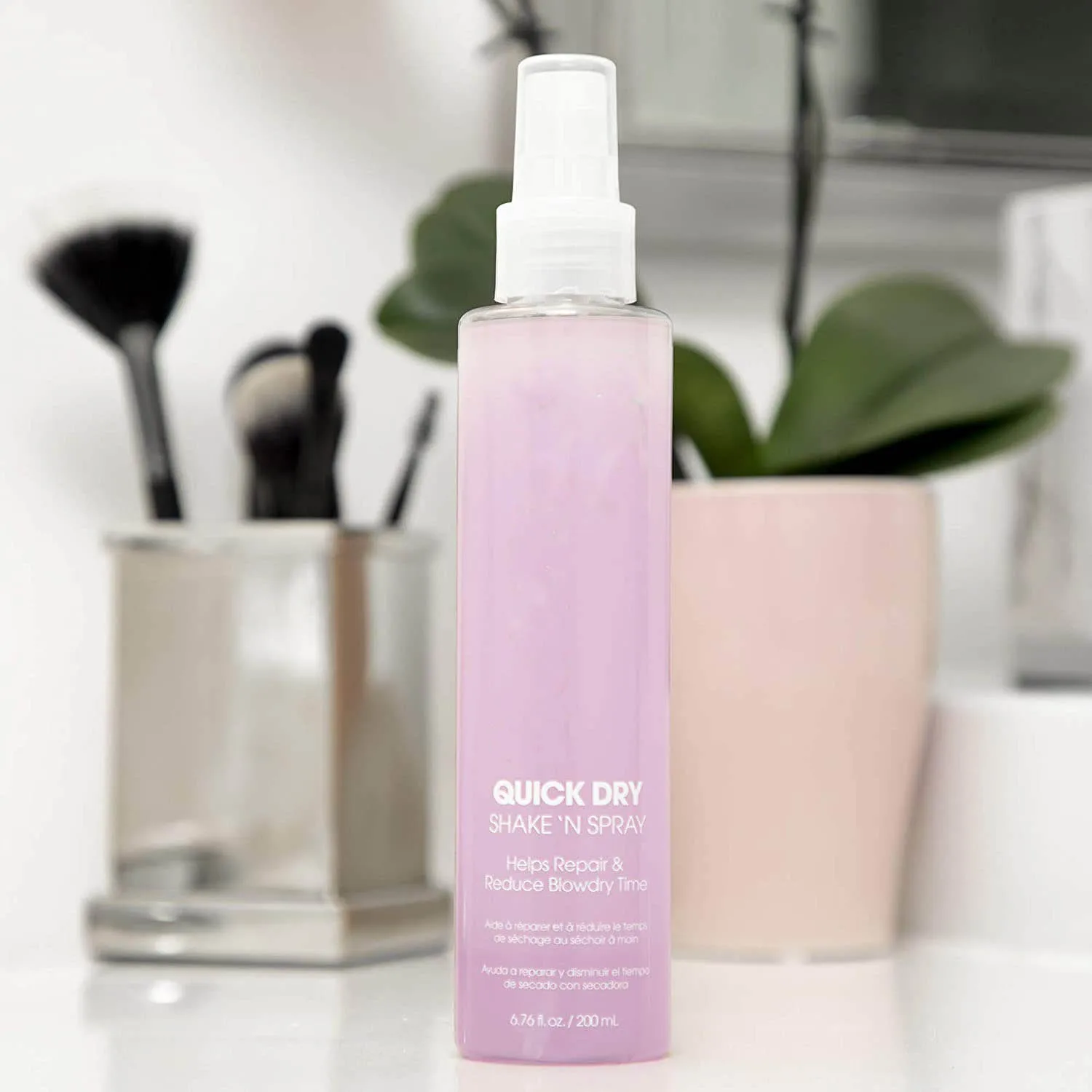 Heat Protecting Spray for Women and Men Styling Spray for All Hair Types, Premium Frizz Control Reduced Dry Time Unisex