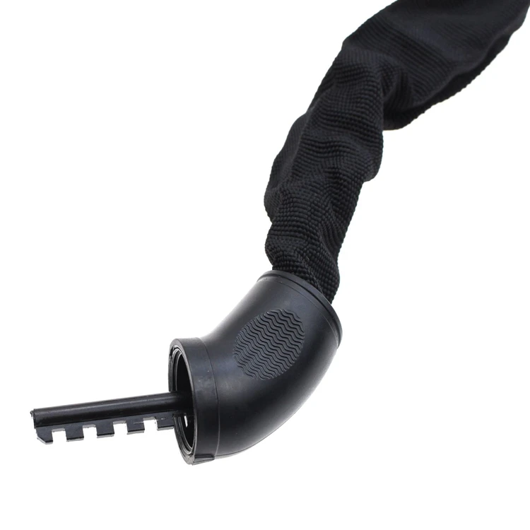 YH1366 Bicycle Lock, 5-Digit Resettable Combination 90mm Bicycle Chain Cable Locks for Bike, Motorcycle, Door, Gate,Fence, Grill