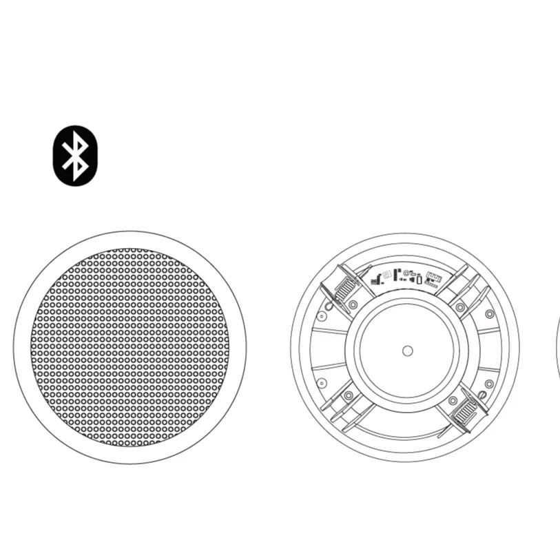 Wholesale Hifi Home Bluetooth In Ceiling Speakers Loudspeaker Bluetooth Ceiling Speaker 2 Channel Professional Loudspeakers