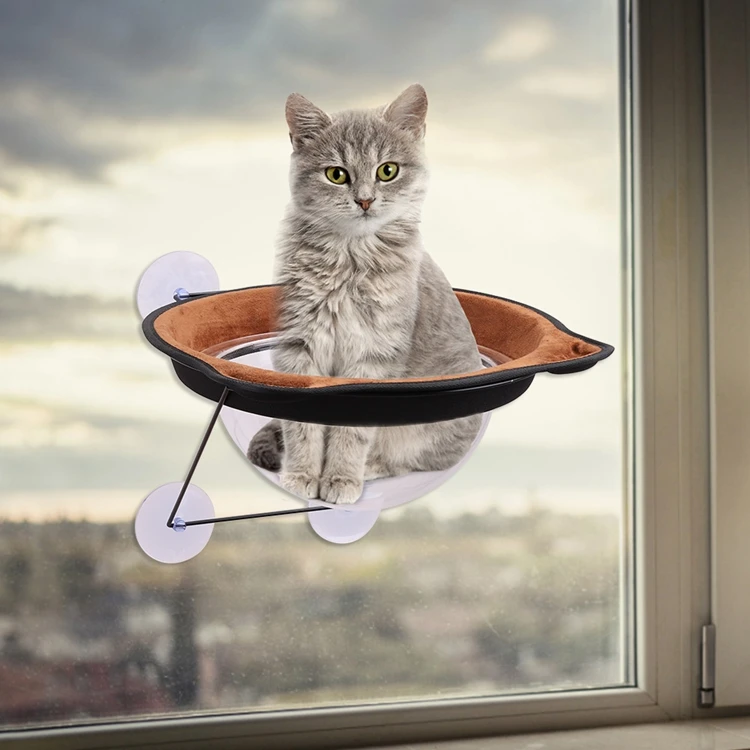
Wall and Window Mounted Cat Hanging Sleep Bed Hammock 