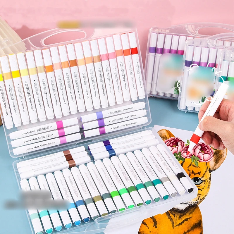 72 цвета маркеры для акриловой краски