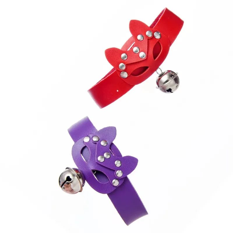 hot sale Dance Club Leather Harness Sexy Belt Fetish Punk Gothic Body Bondage Fashion punk personality cat head collar necklace