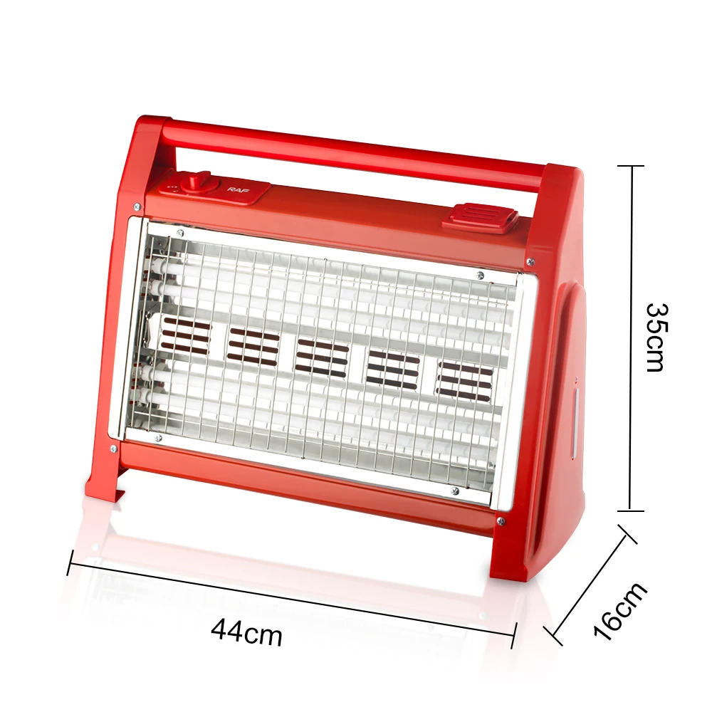 Superior Quality Indoor Use Desk Electric Space Radiant Heater Quartz Tube Heater Electric Infrared Heater