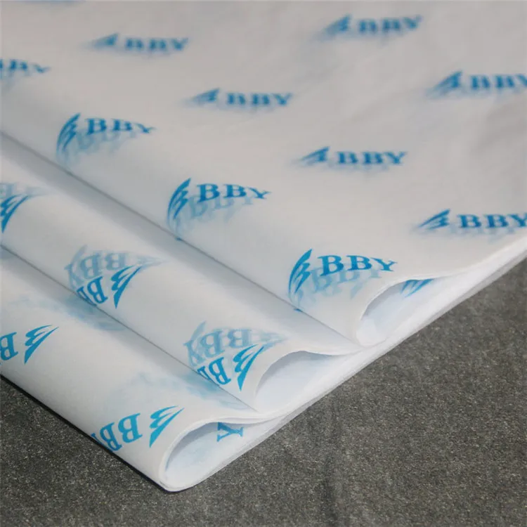 2024 Wholesale flower wrapping paper bouquet waterproof floral paper Korean blue and white paper 20 sheets per bag crown pins