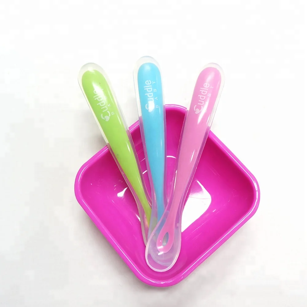 Factory Legenday Feeding Silicone Baby Spoon for Baby