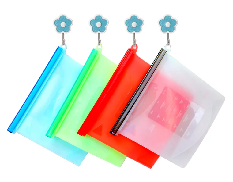 Silicone food preservation bag silicone breast milk bag food silicone bag