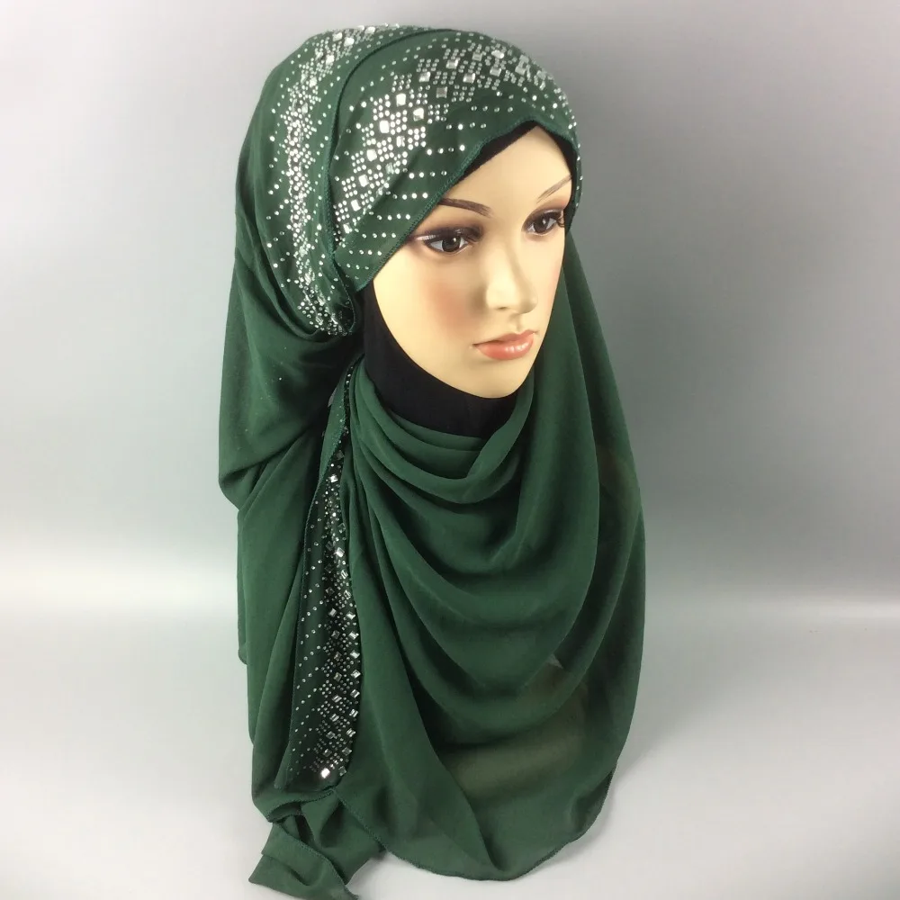 Beautiful designed comfortable breathable multicolor high quality women hijabs