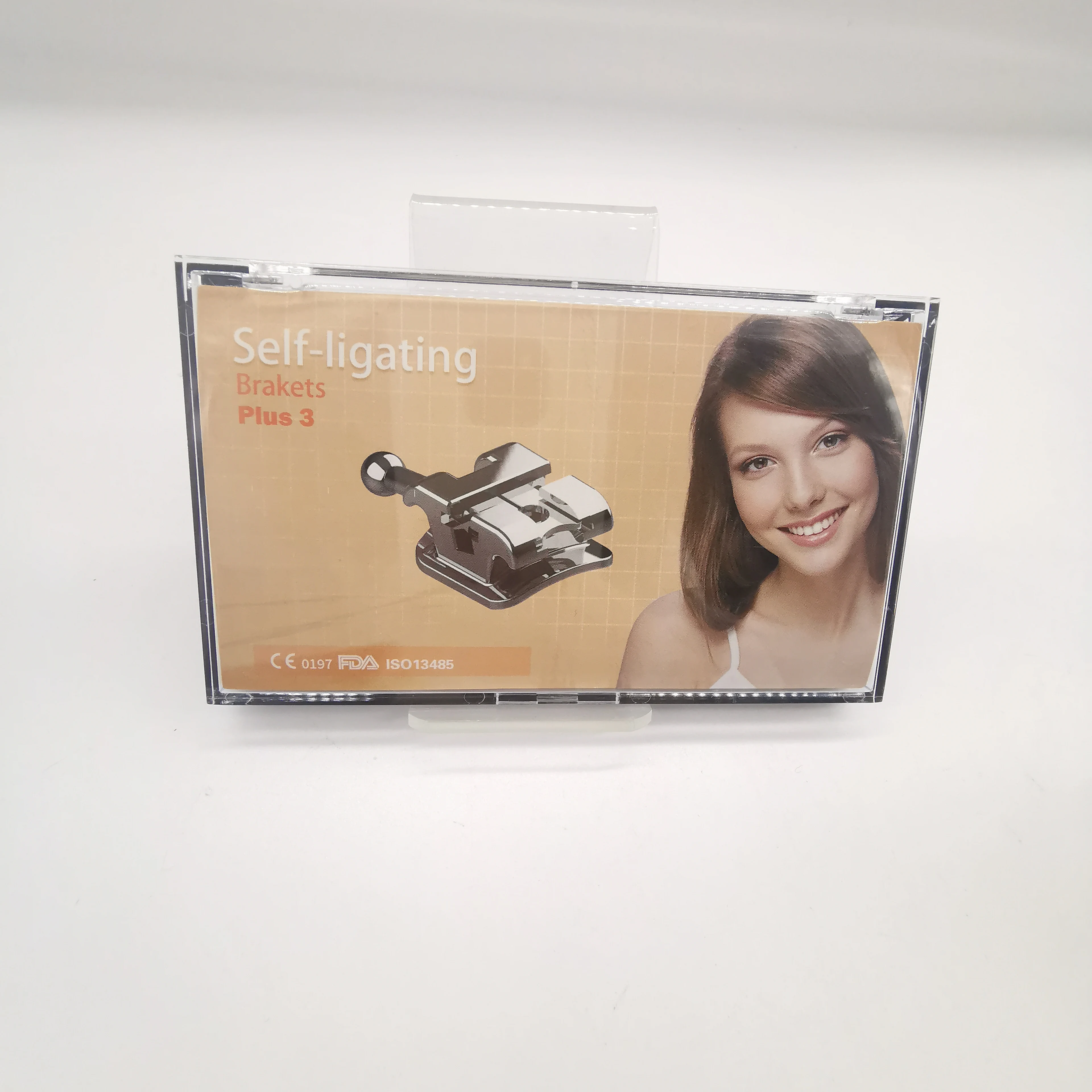 Plus 3 High Quality Orthodontics Braces Dental Self Ligating Brackets With Tool