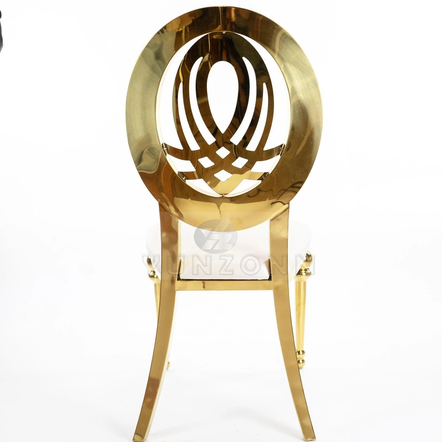 Luxury Modern Stainless Steel Chairs Weddings Events Hotels Bars Outdoor Parties Wholesale Fabric Leather Seat Options