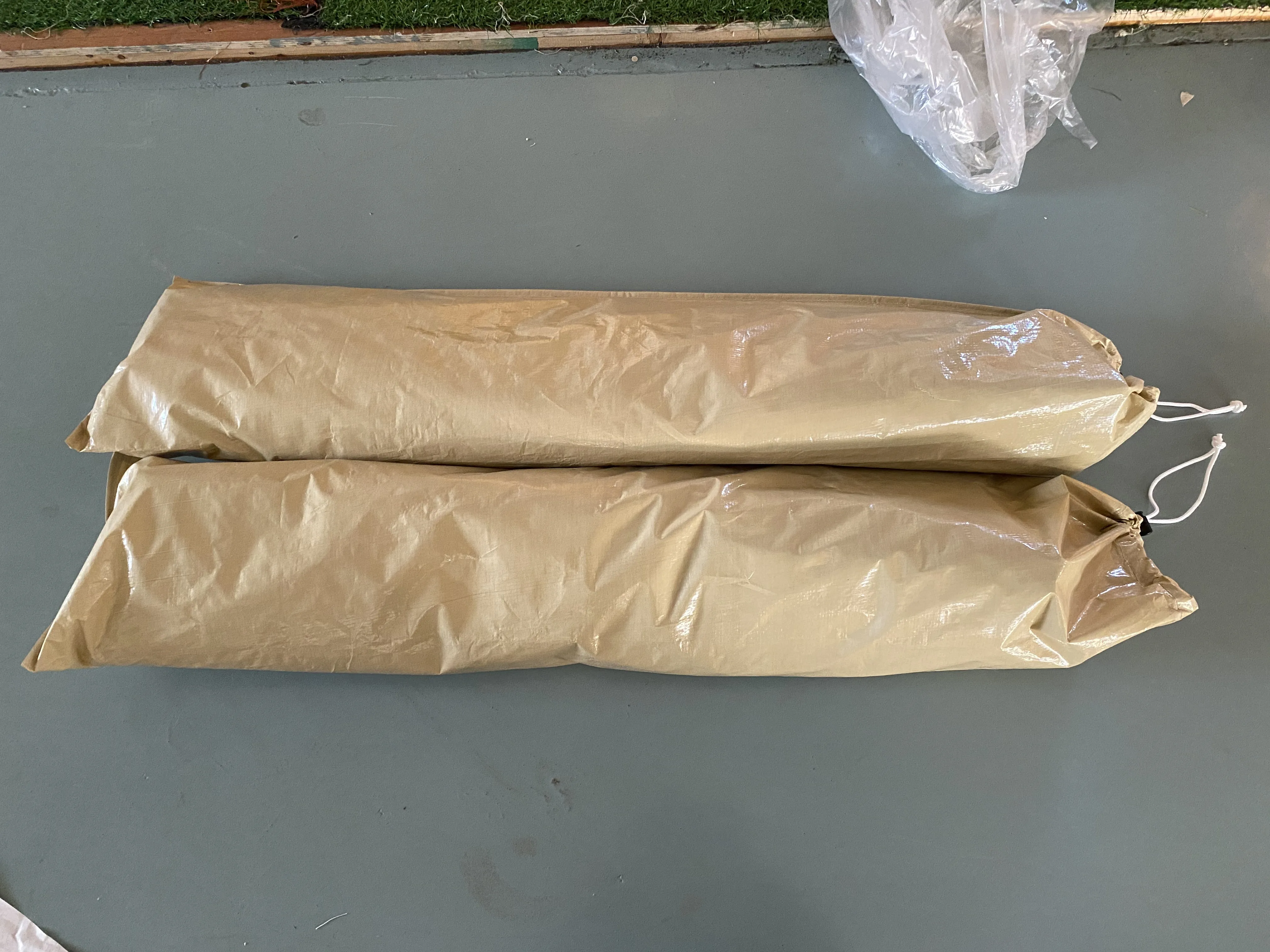 Outdoor 5m bell tent rugs flooring matting footprint tent mat dirt-proof carpet 120gsm-PE