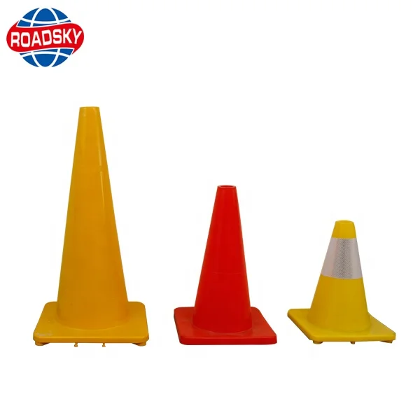 PVC Orange Training Reflective Mini Traffic Cone