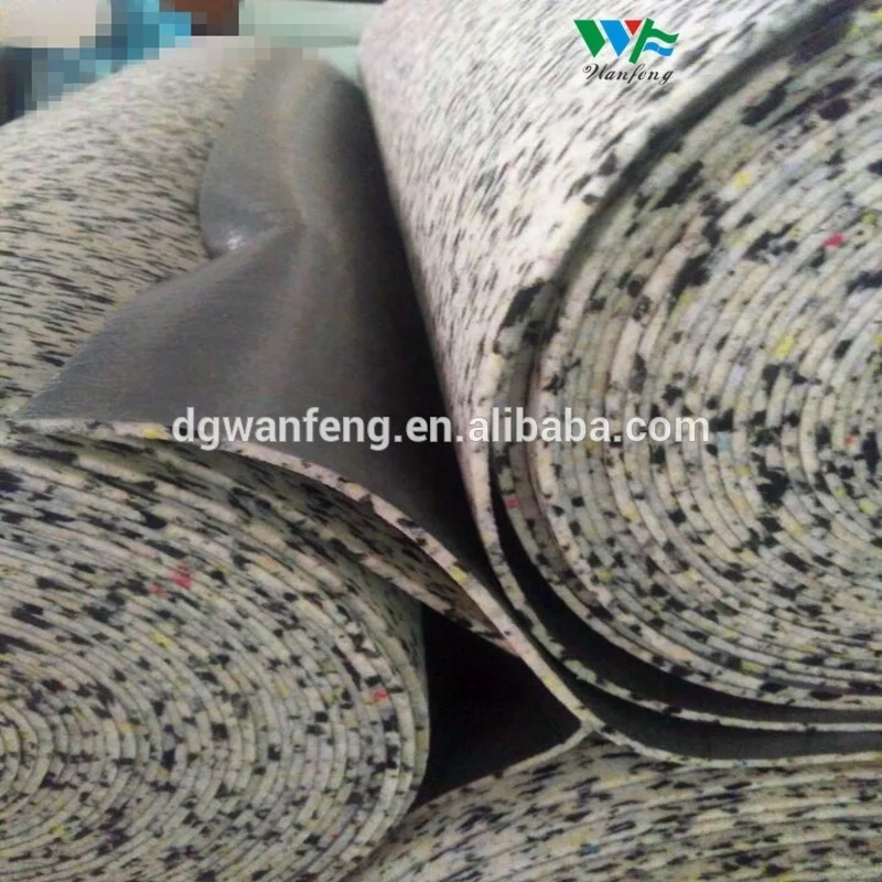Thick pattern double bond laminate flooring carpet underlay