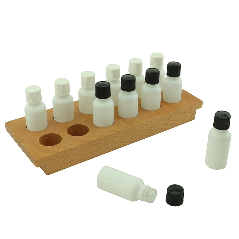 SE028 Smelling cylinders  wooden educational    montessori   toys for kids