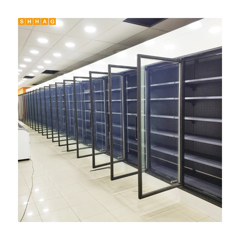 Commercial Beer Bar Fridge Display Refrigerator Glass Door for Supermarket