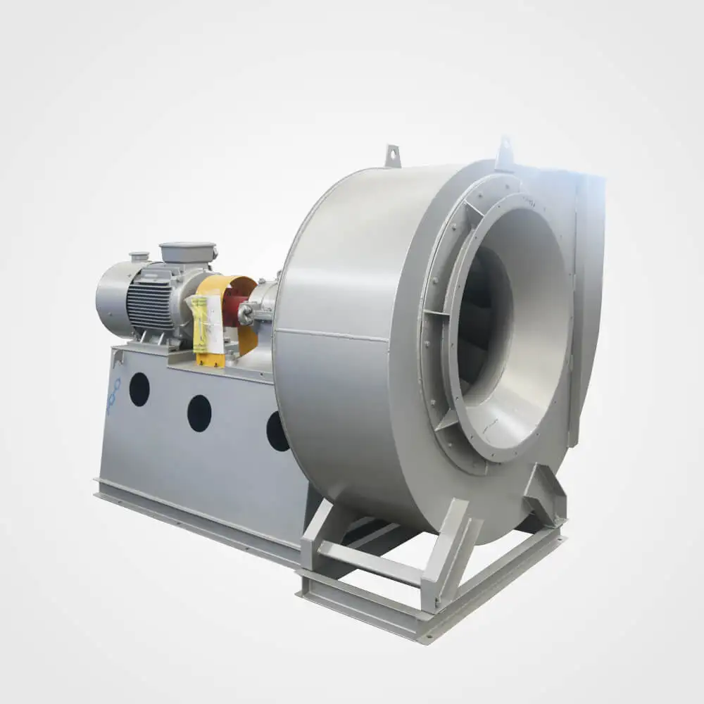 High performance fan supply air for fluidized bed dryer 3t