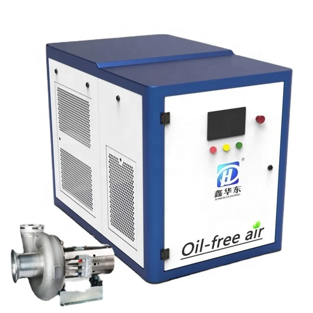 Турбокомпрессор с воздушным подшипником для природного газа