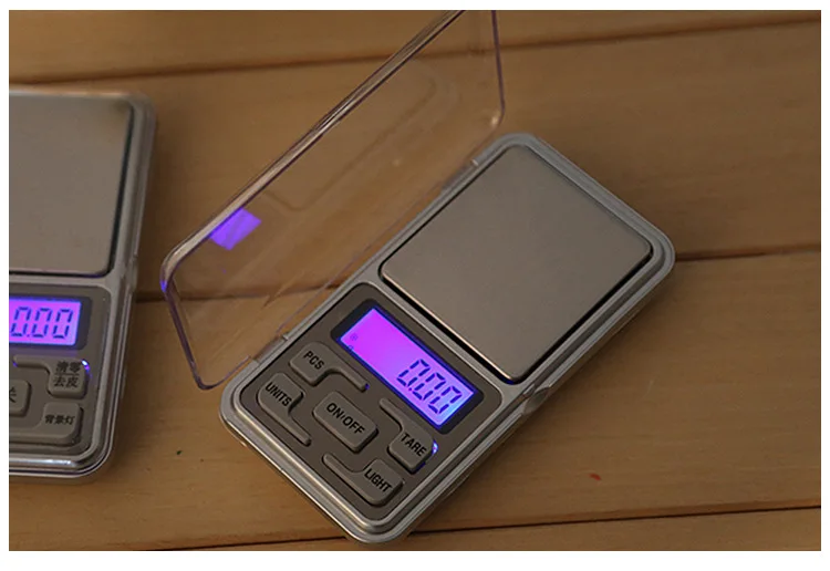 Customized Logo Jewelry Scale Mini Digital Pocket Electronic Digital Pocket Scale