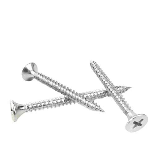 #6 x 1-5/8 in. Phillips Bugle-Head Coarse Thread Sharp Point Galvanized Drywall Screw Wood Screw 1lb.