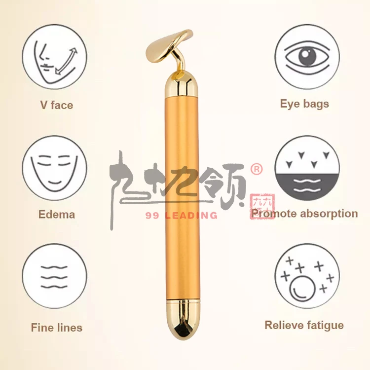 Beauty Tools Factory Customized Ultrasonic Face Massager Japanese Face Lift Massage Face Massager Vibration