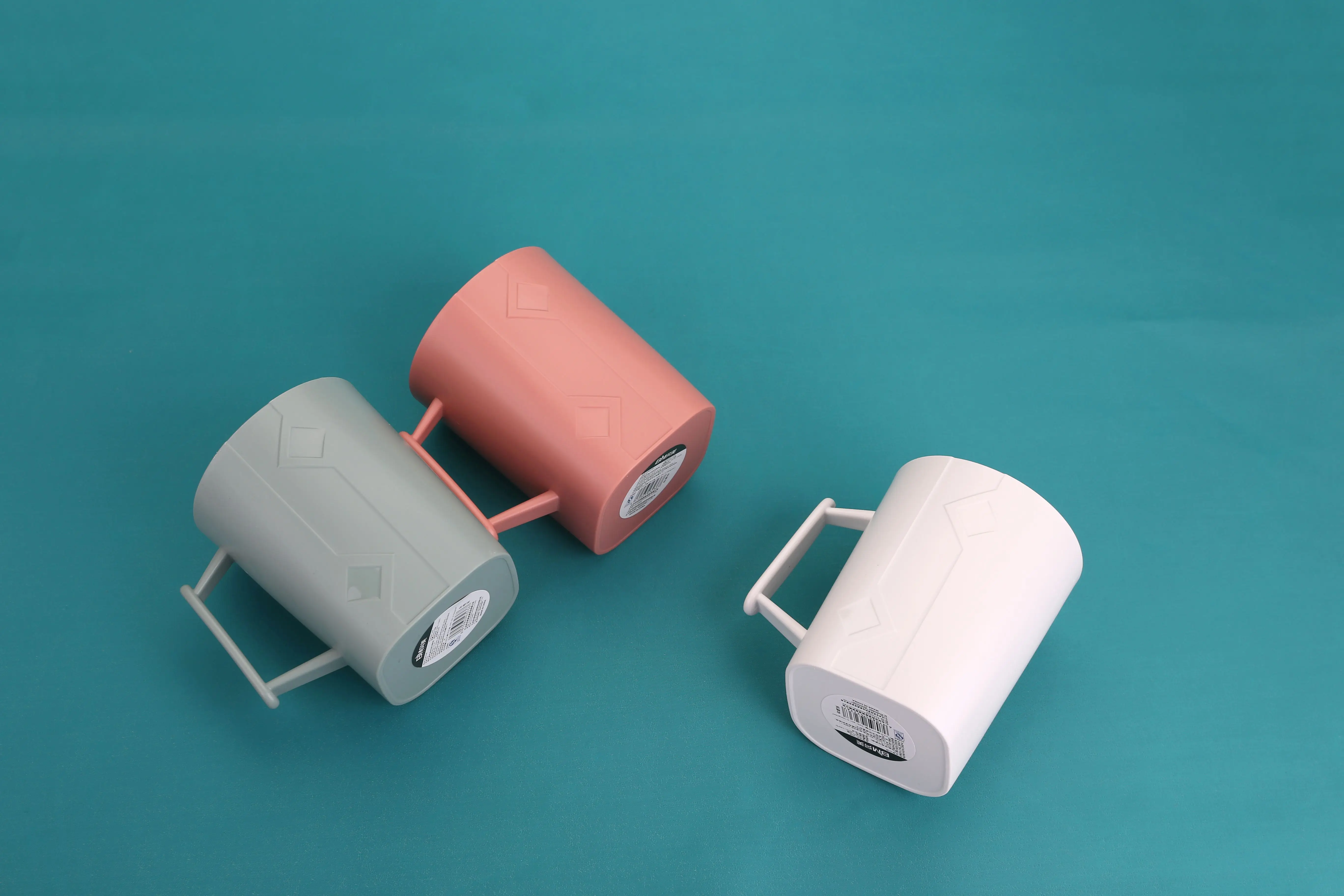 Nordic Style Simple bathroom toilet Square Cup Plastic Water Cup Household Daily Use Gargle Cup wholesale