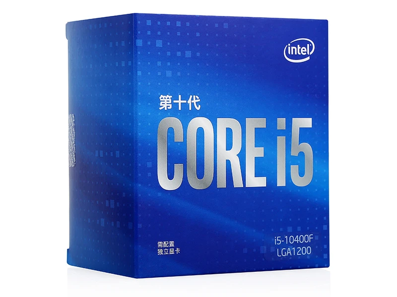 New Intel i3 10400F Core Desktop CPU i3 10Gen Series CPU 2.9GHz Level 3 Cache 12MB Slot Type LGA1200 Hot Selling