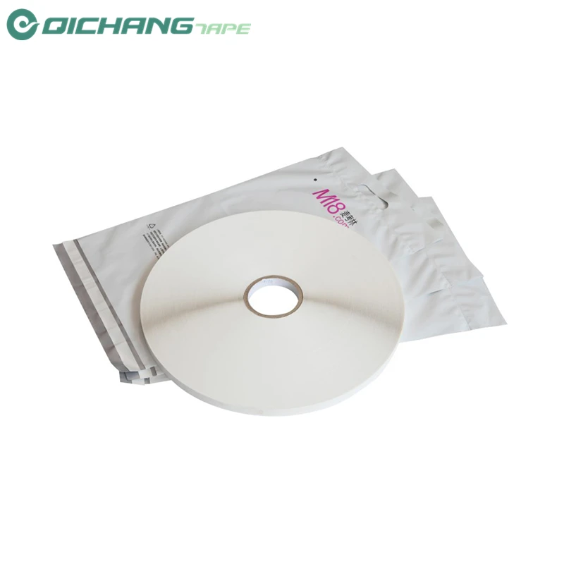 12mm permanent bag sealing tape for courier bags