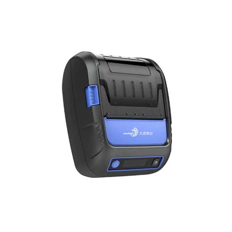 Justtide stainless steel bluetooth shipping color thermal label printer machine