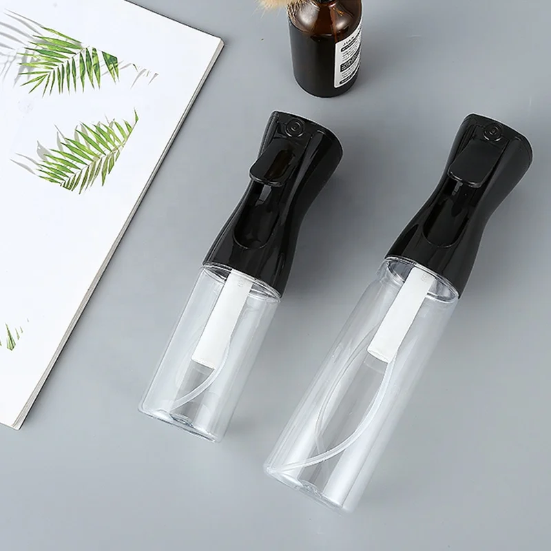 
100 ml luxury clear skin care hair plastic spray bottle for hair spray 