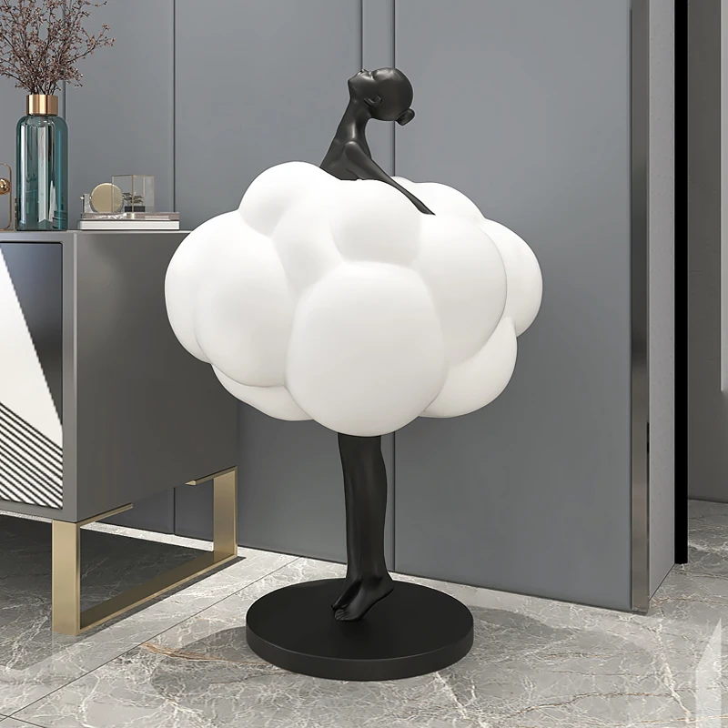 Modern Abstract Ballet Dancer Figurine Handmade Resin Ballerina Statue for Home Art Craft Ornament Decor Sculpture