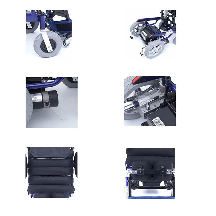 Anti-Decubitus Standing Wheelchair Motorized Lifting Wheel Chair for Disabled