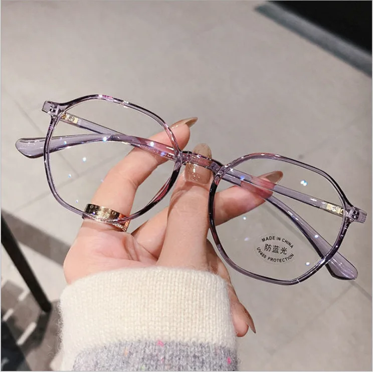 2023 Fashion Retro Ladies Computer Prescription Glasses Frame Custom TR HD Reading Eyeglasses Frame Anti Blue Reading Glasses
