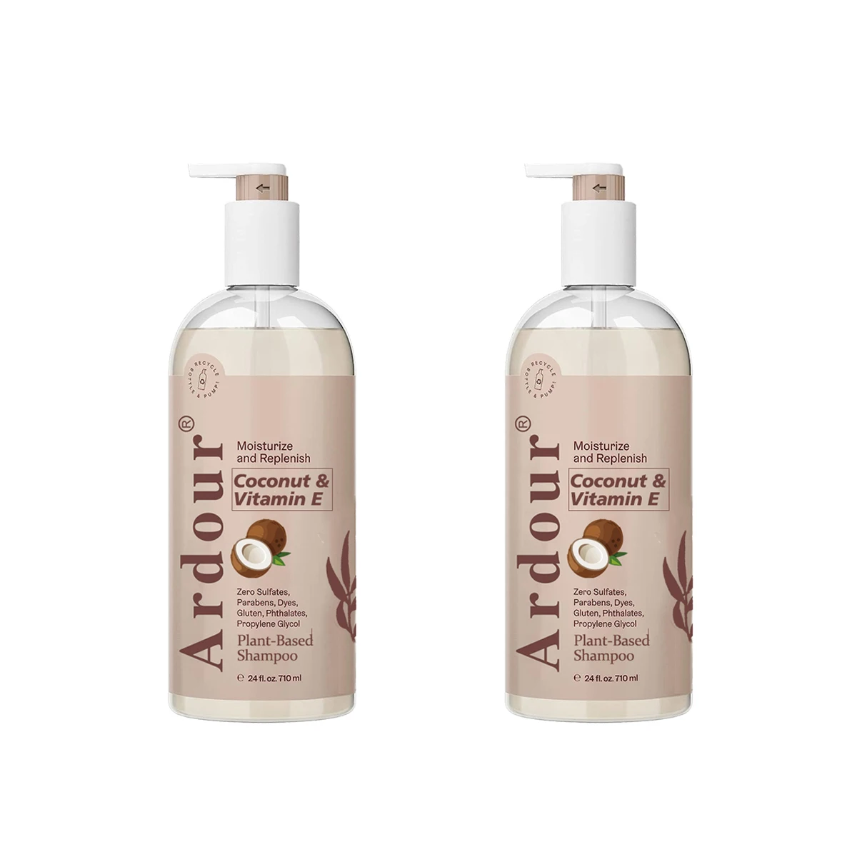 Private Label hair care products coconut vitamin E treatments deep cleaning perfume organic hair shampoo and conditioner