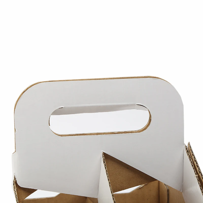 Wholesale white matte lamination printing beverage coffee corrugated packaging box